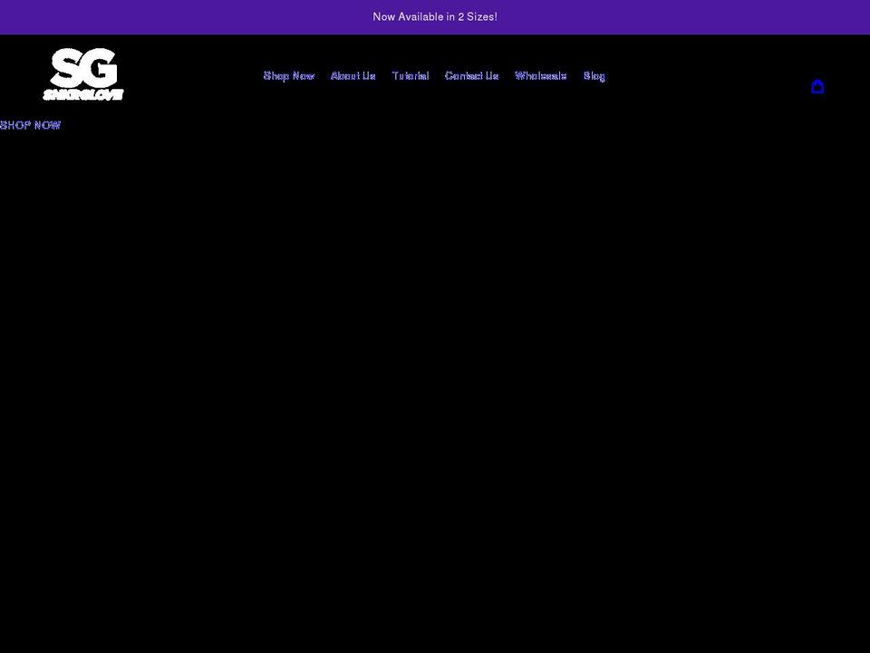 thesnkrglove.com shopify website screenshot