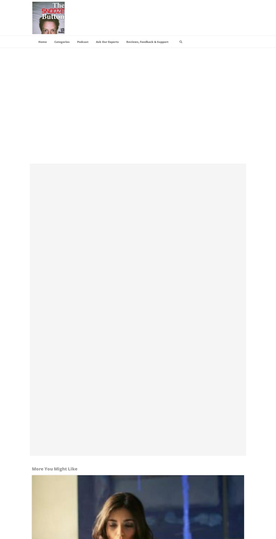 thesnoozebutton.com — Shopify storefront screenshot