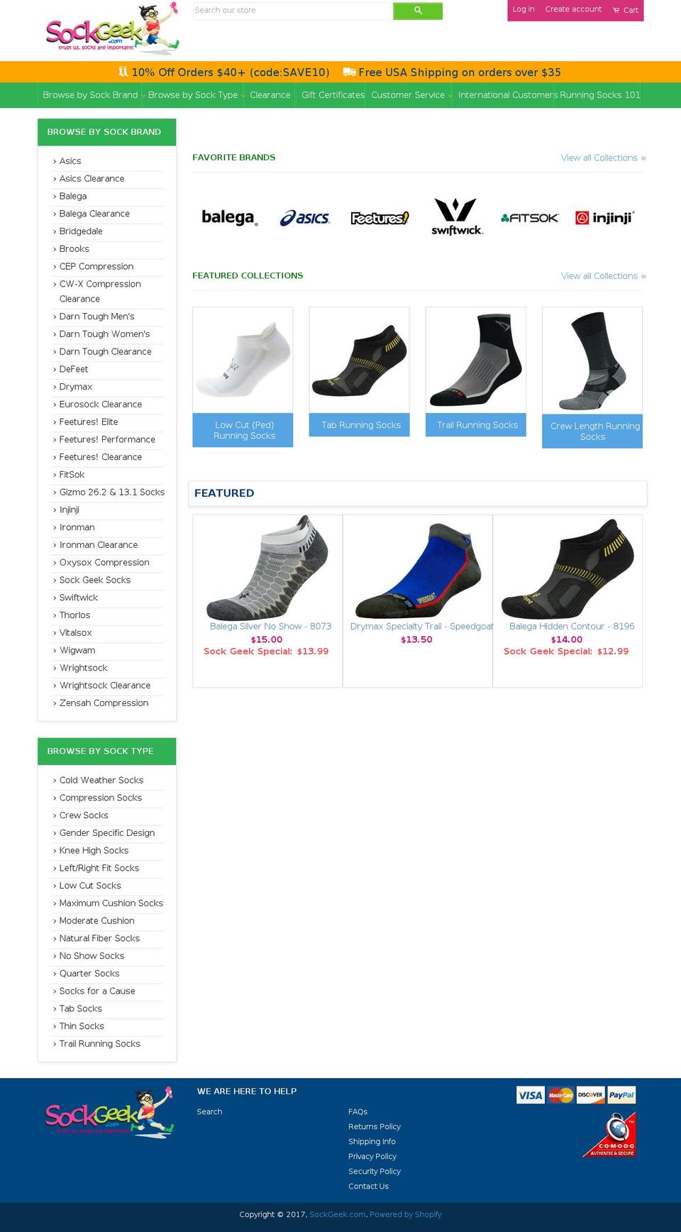 ApoloM-Classic Shopify theme site example thesockgeeks.com