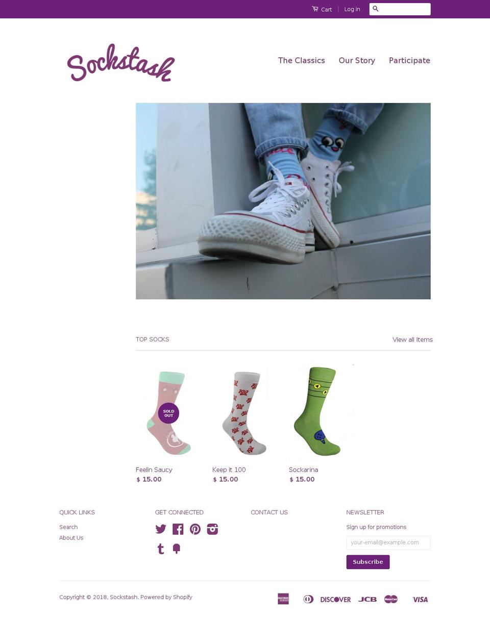 theme-export-sockstashapp-myshopify-com-classi Shopify theme site example thesockstash.myshopify.com
