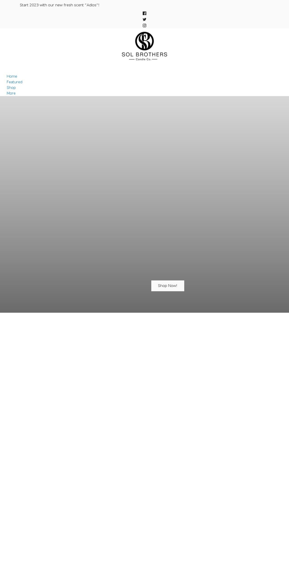 thesolbros.com shopify website screenshot