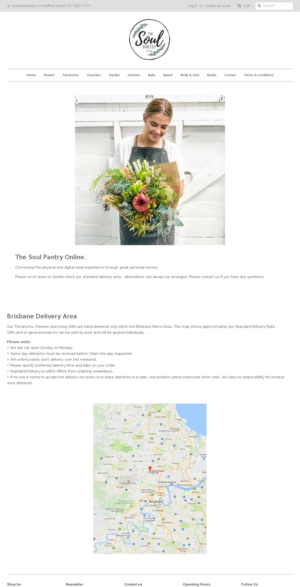 thesoulpantryonline.com — Shopify storefront screenshot