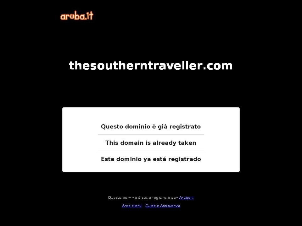 thesoutherntraveller.com — Shopify storefront screenshot