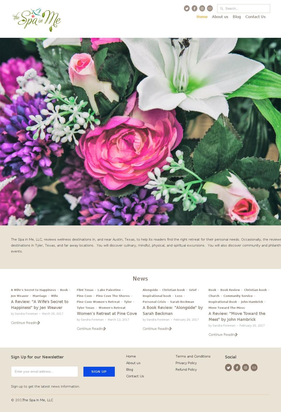 thespainme.com shopify website screenshot