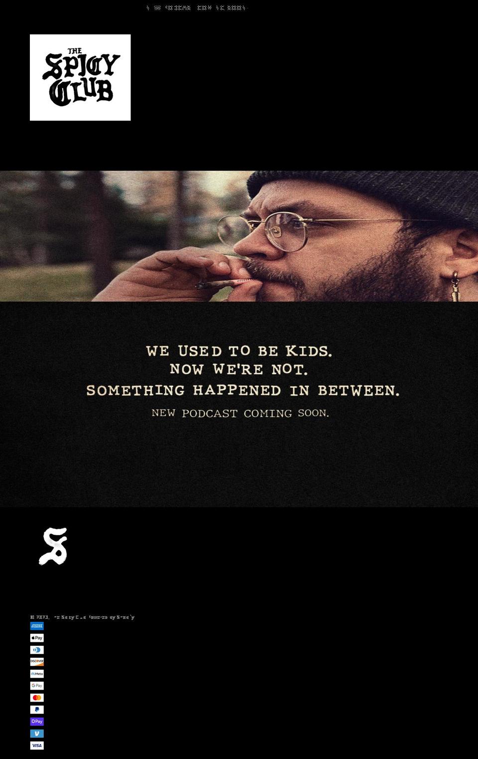 thespicyclub.com shopify website screenshot