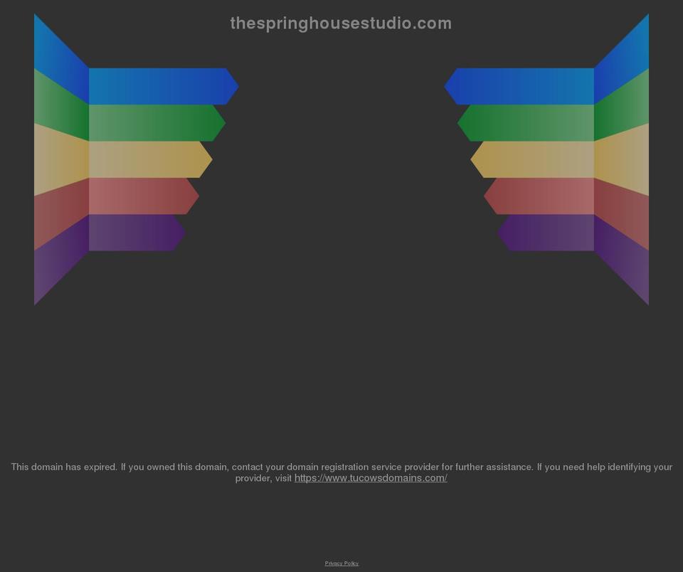 thespringhousestudio.com shopify website screenshot