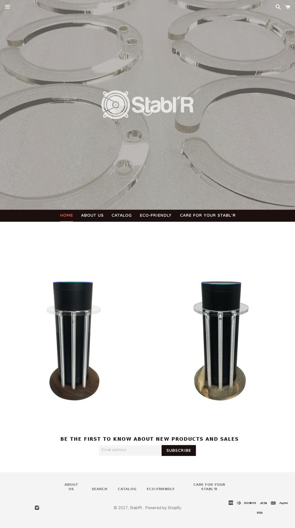 thestablr.com shopify website screenshot