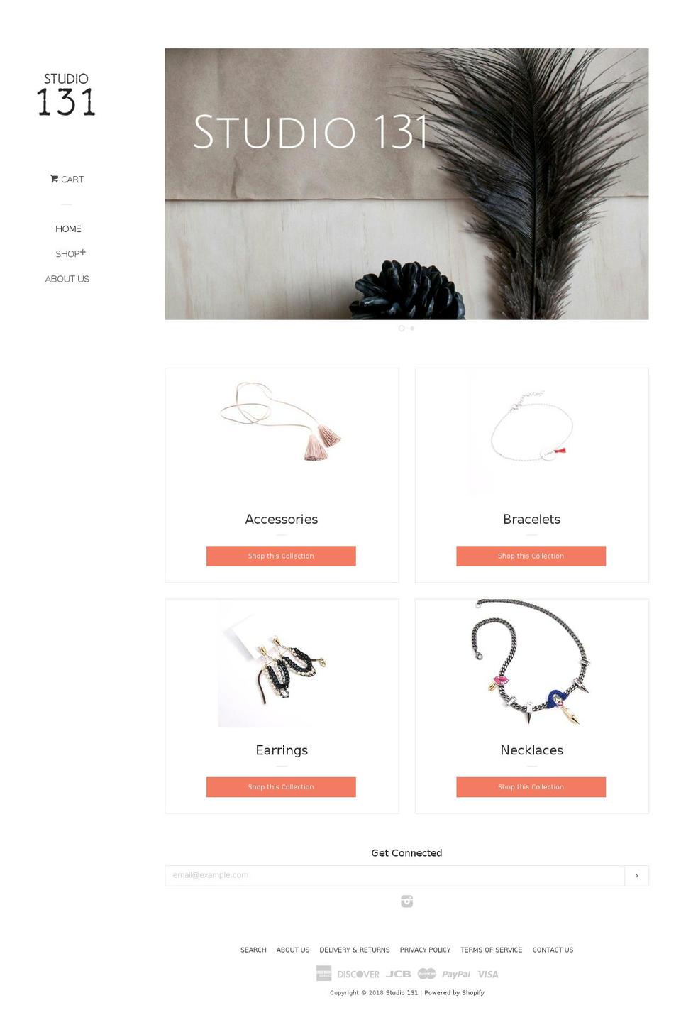 thestudio131.com shopify website screenshot