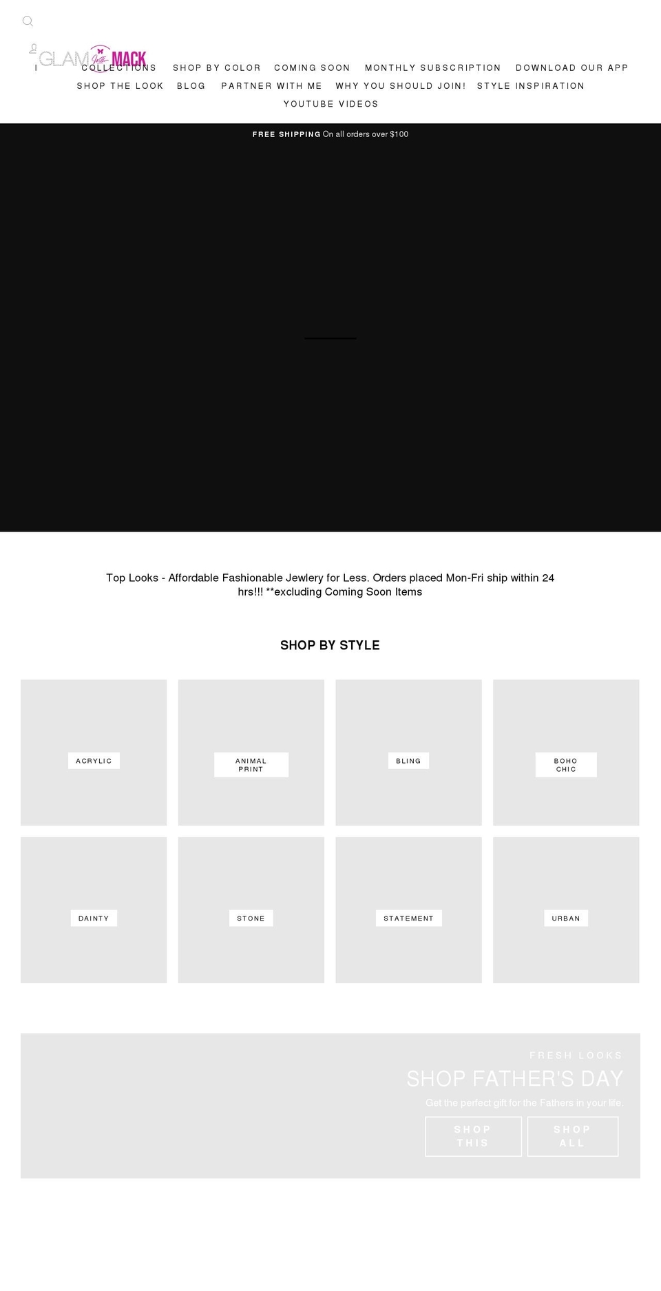 thestudiobling.com shopify website screenshot