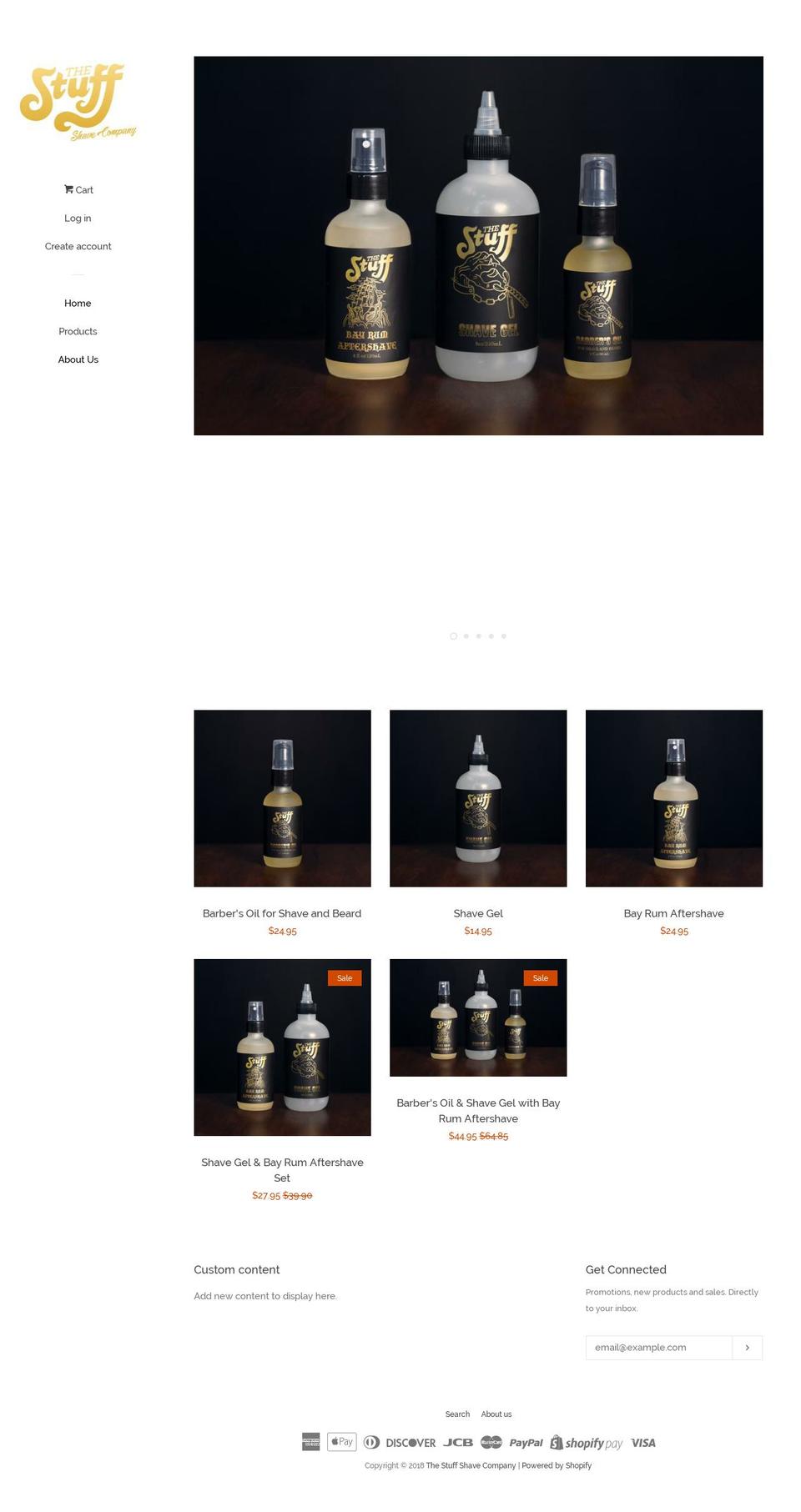 thestuffshaveco.com shopify website screenshot