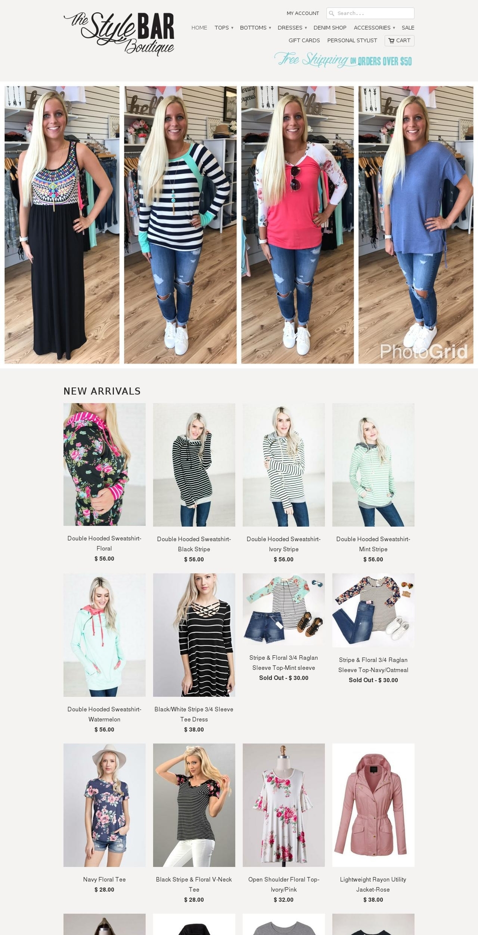 thestylebarboutique.com shopify website screenshot