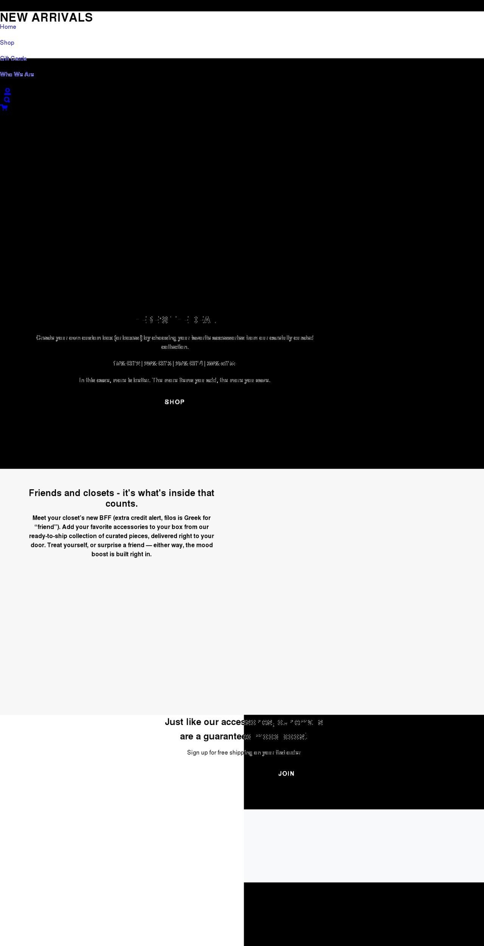 thestylefilos.com shopify website screenshot