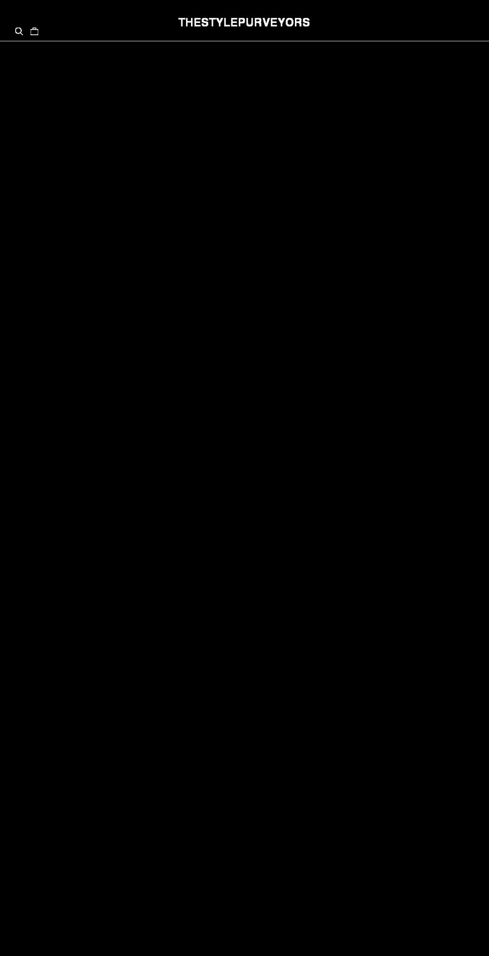 thestylepurveyors.com shopify website screenshot