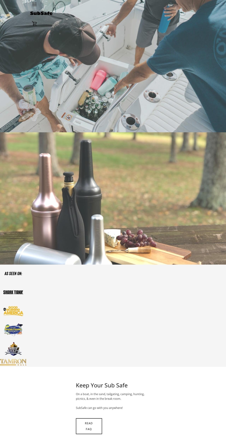 thesubsafe.com — Shopify storefront screenshot