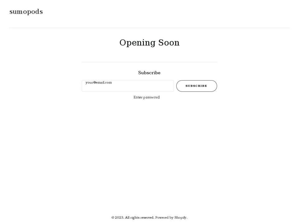 thesumo.co.uk shopify website screenshot
