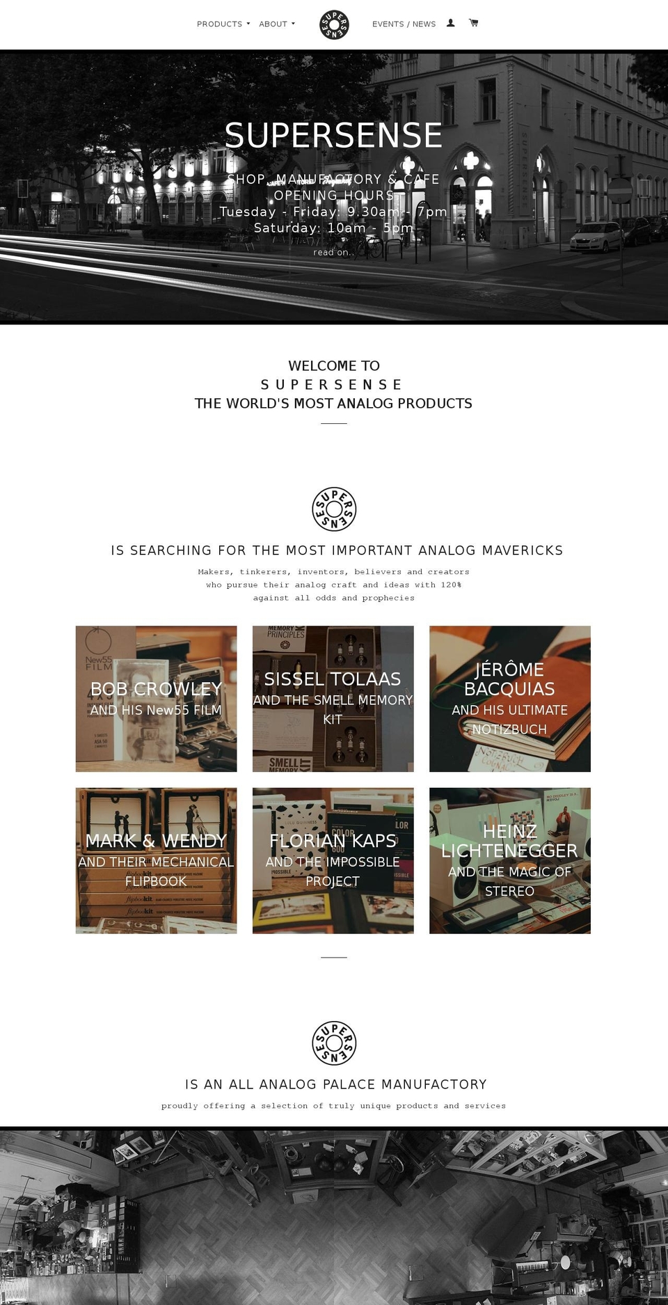 thesupersense7.com shopify website screenshot