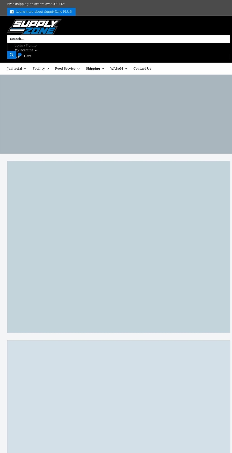 thesupplyzone.com shopify website screenshot