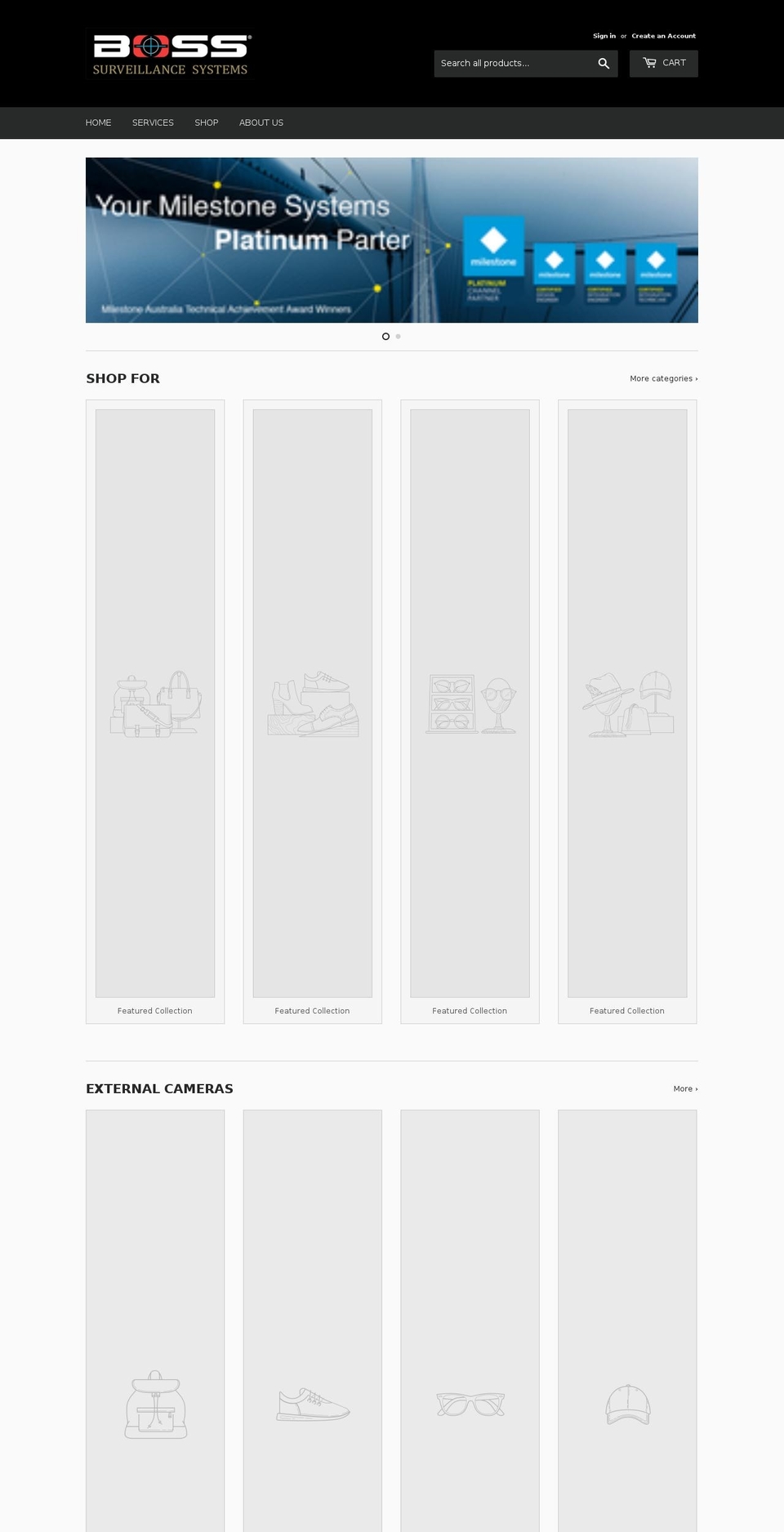thesurveillancestore.com.au shopify website screenshot