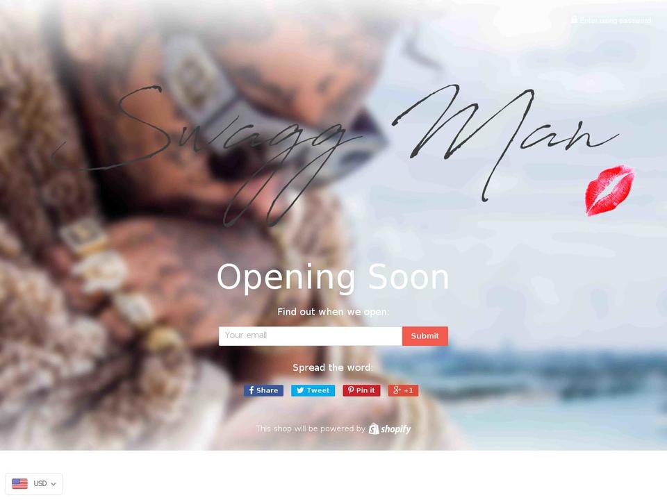 theswaggmantv.com shopify website screenshot