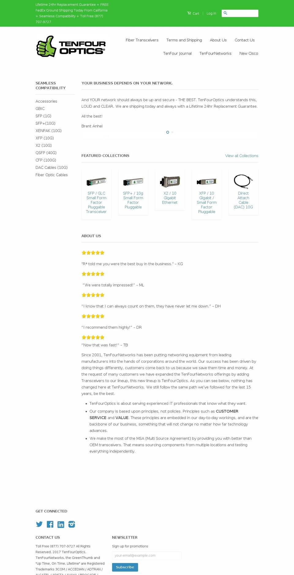 thetacgroup.net shopify website screenshot