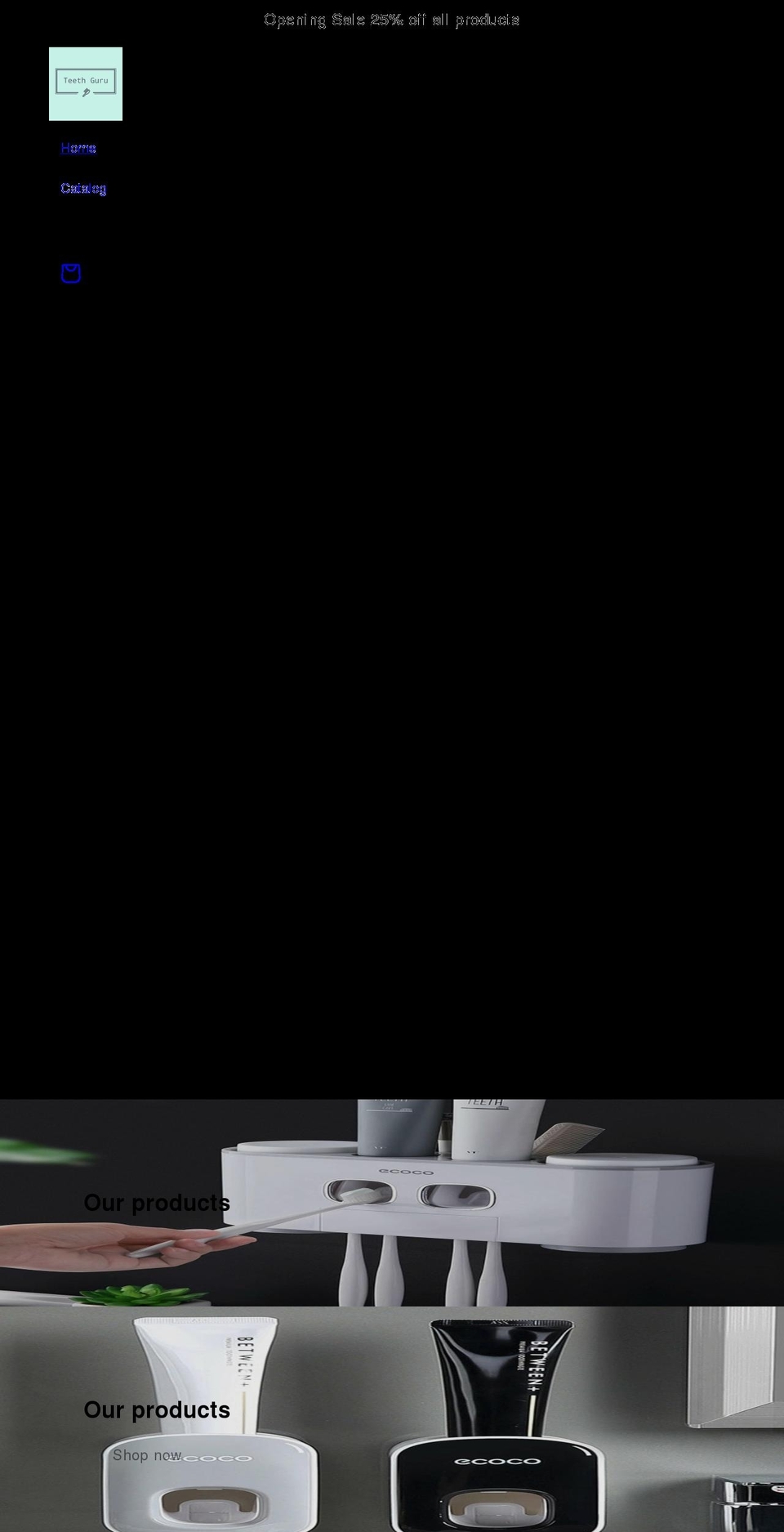 theteethgurus.com shopify website screenshot