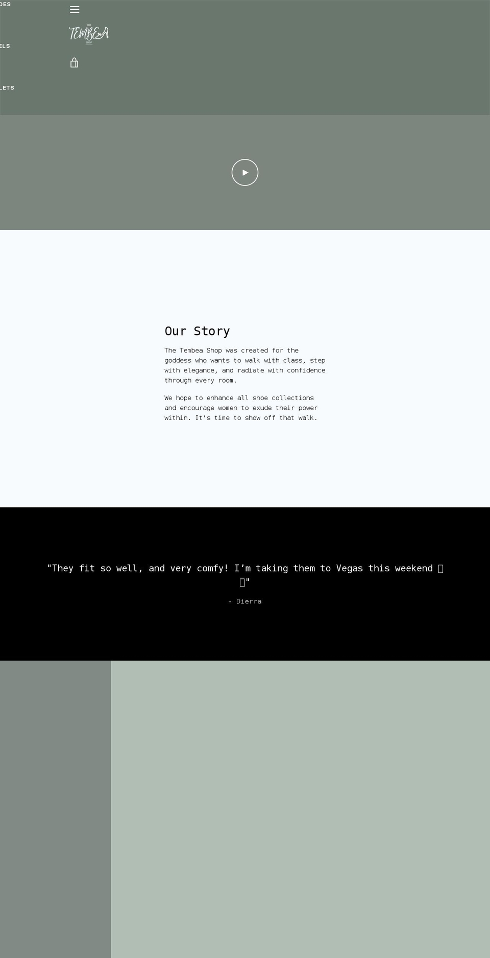 thetembeashop.com shopify website screenshot