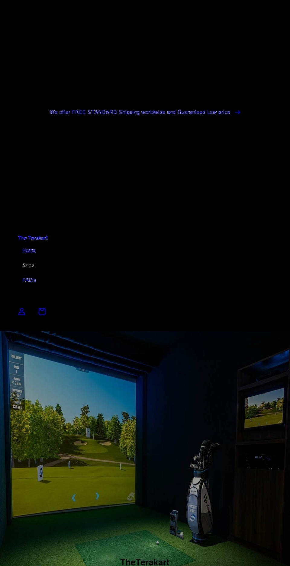 theterakart.com shopify website screenshot