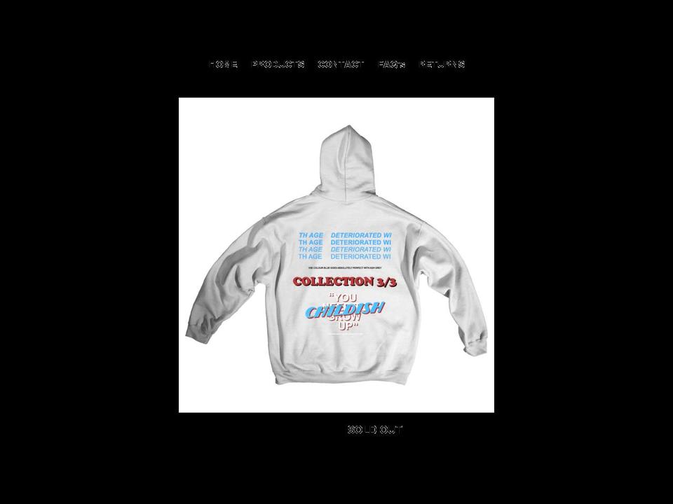 thetgfstore.com shopify website screenshot