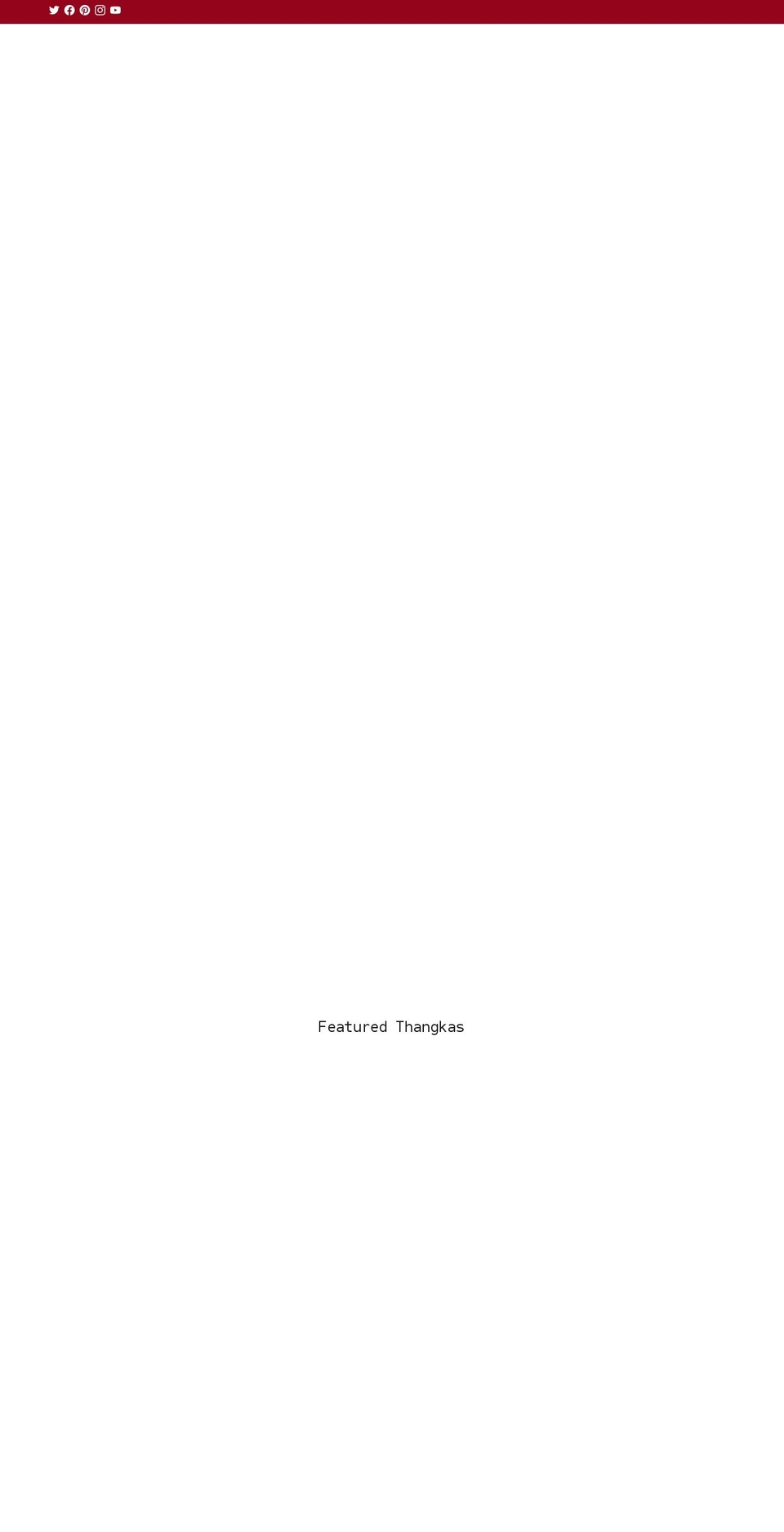 thethangka.com shopify website screenshot