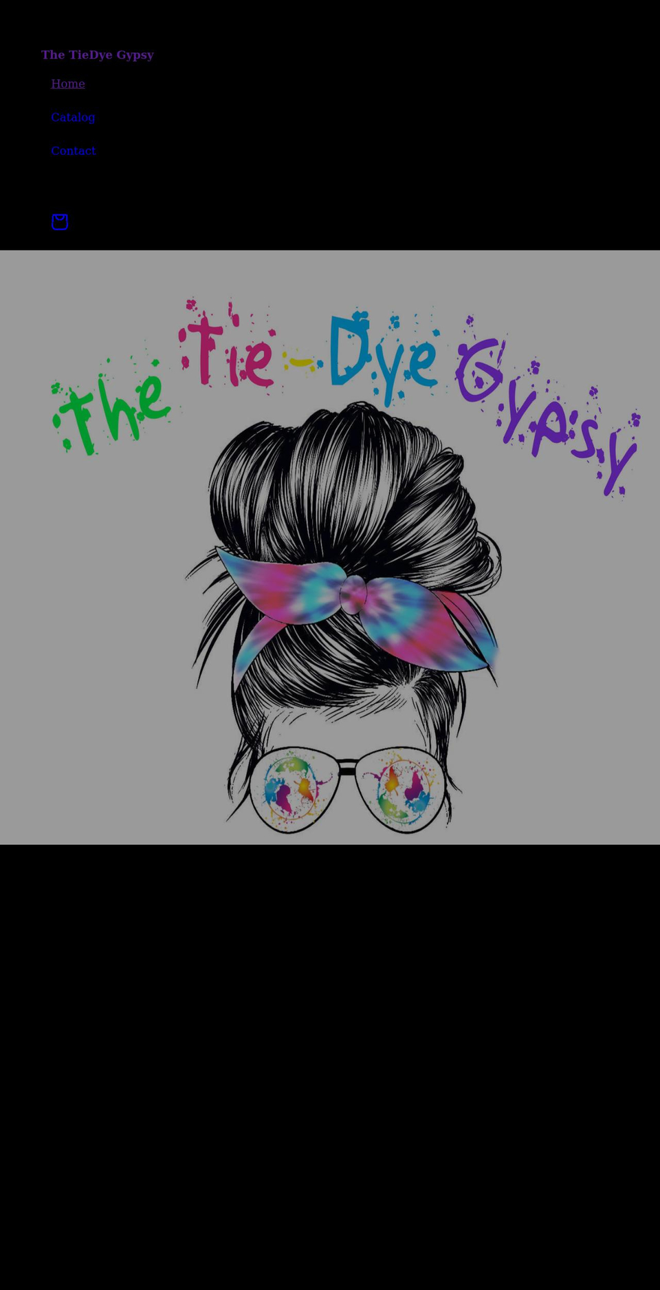 thetiedyegypsy.com shopify website screenshot