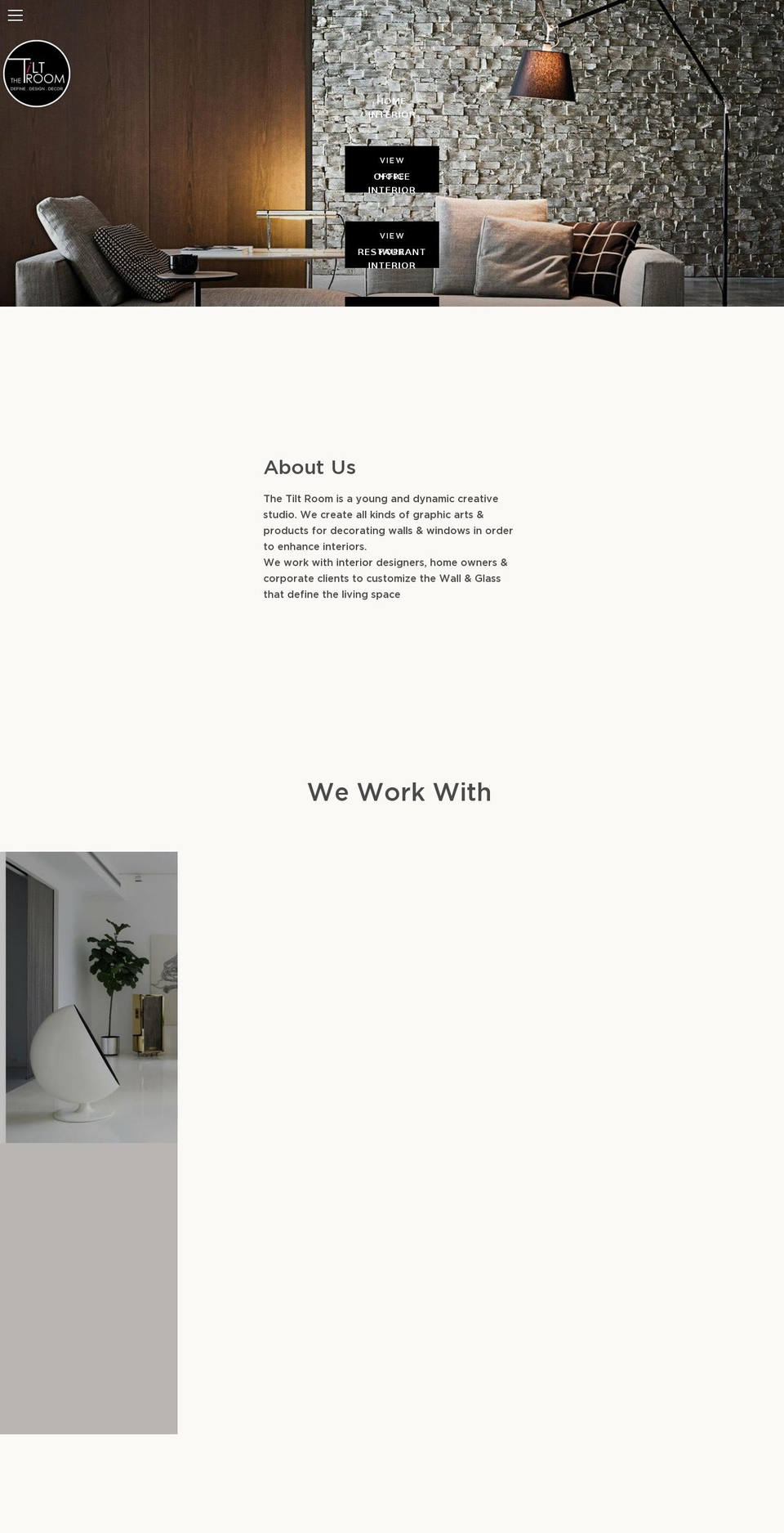 thetiltroom.com — Shopify storefront screenshot