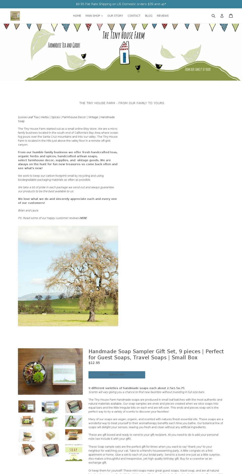 thetinyhousefarm.com shopify website screenshot