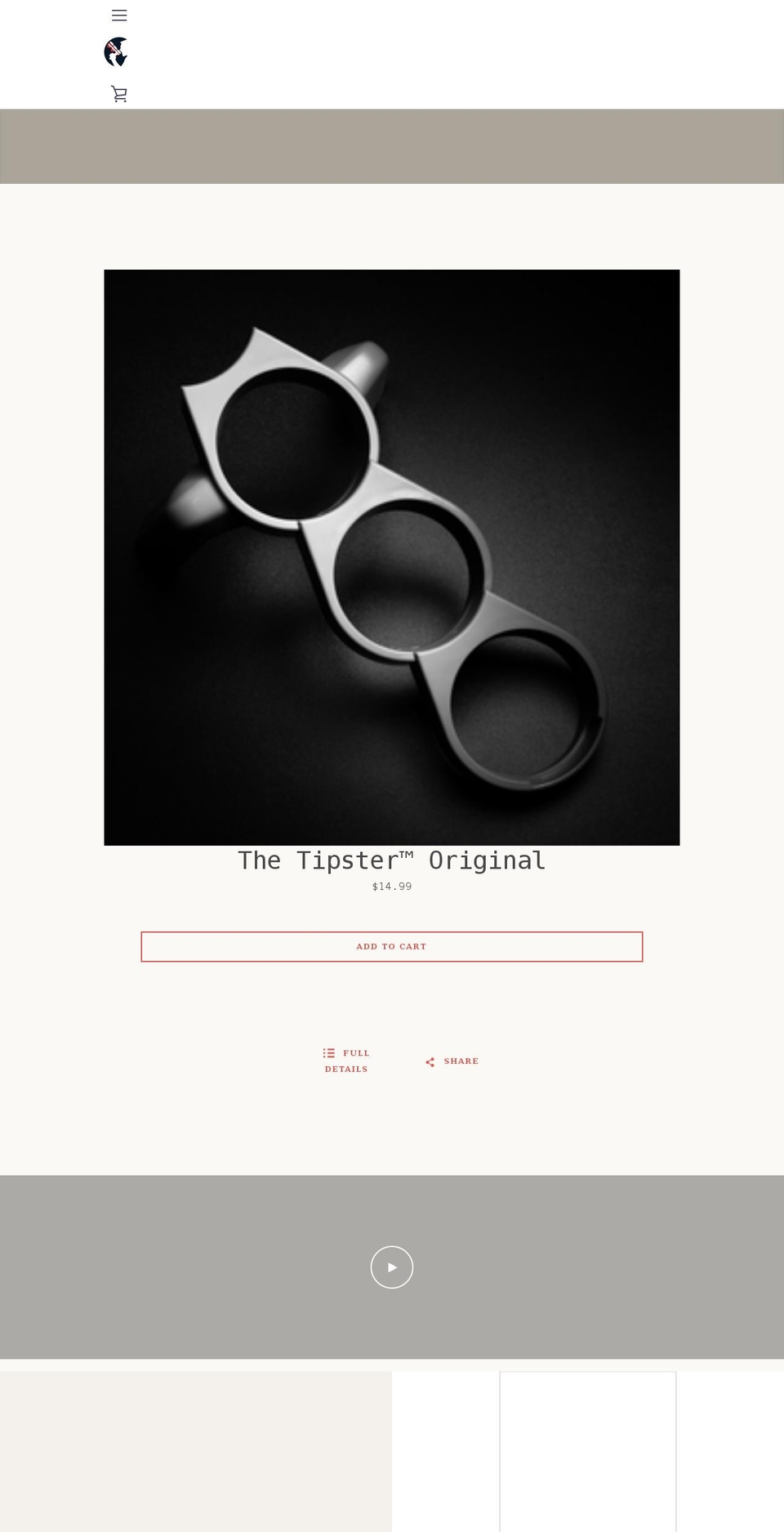 thetipsterchallenge.com shopify website screenshot