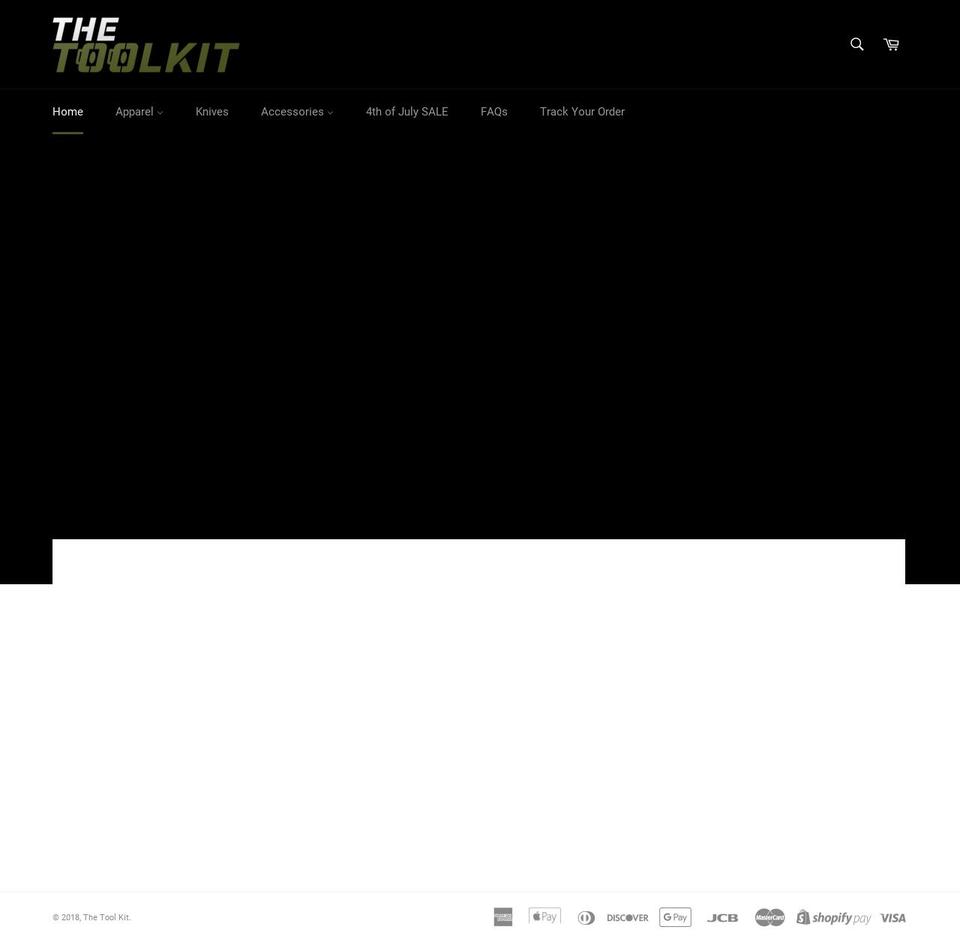 thetoolkit.net shopify website screenshot