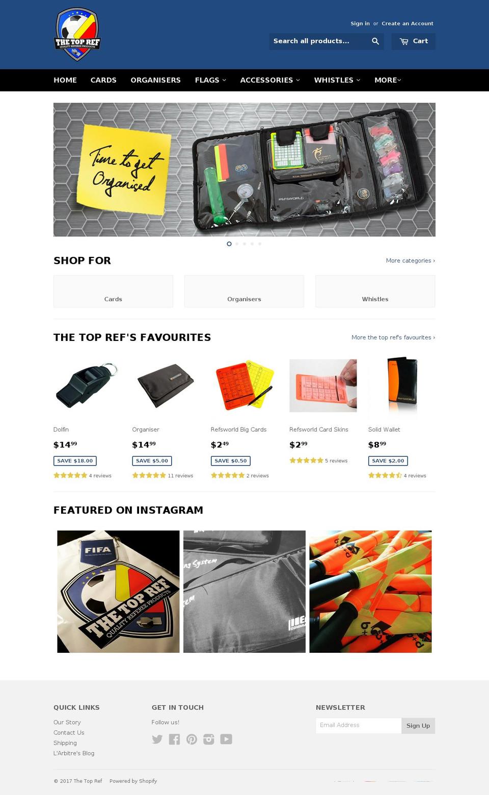 thetopref.com shopify website screenshot
