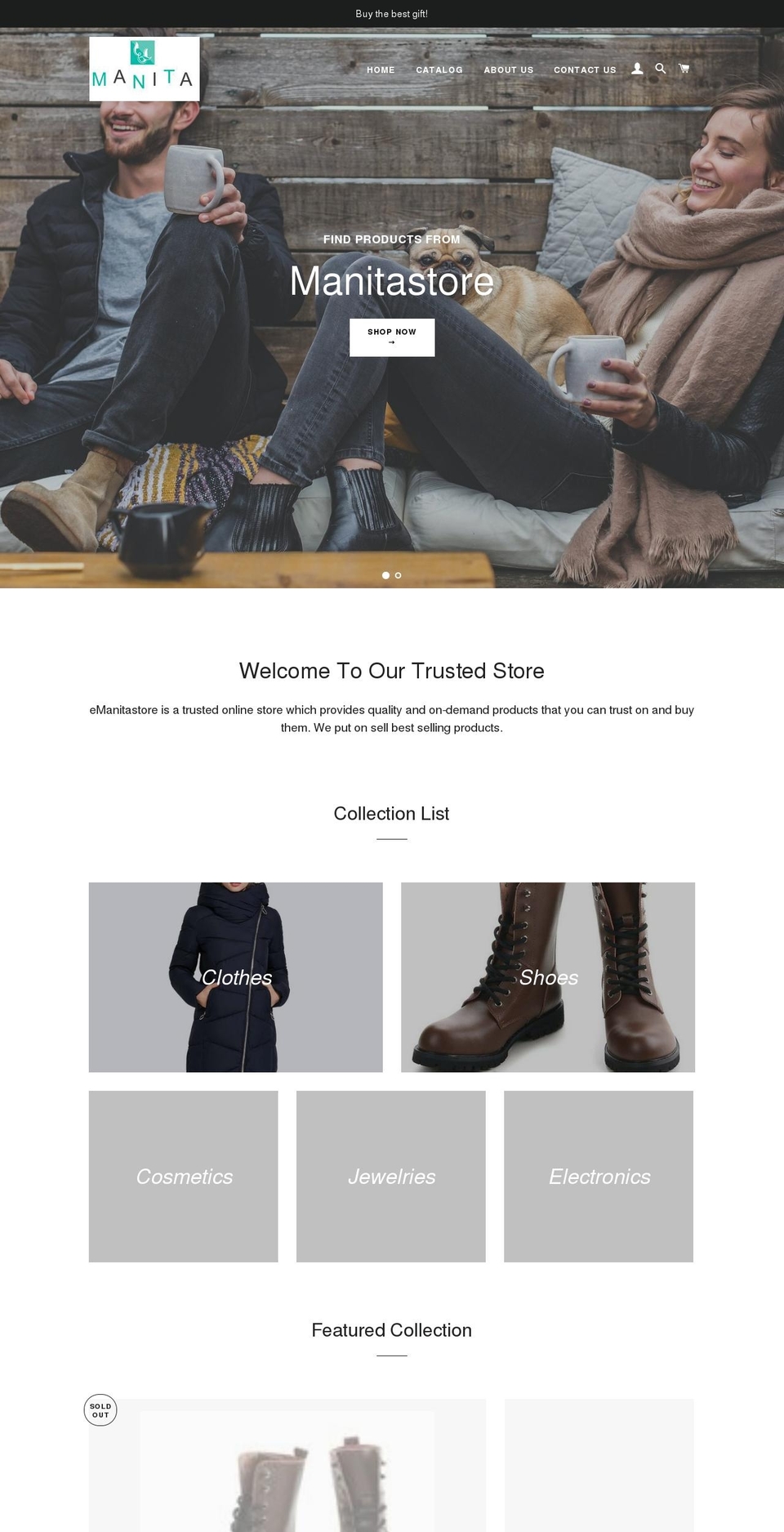 thetopsells.com — Shopify storefront screenshot