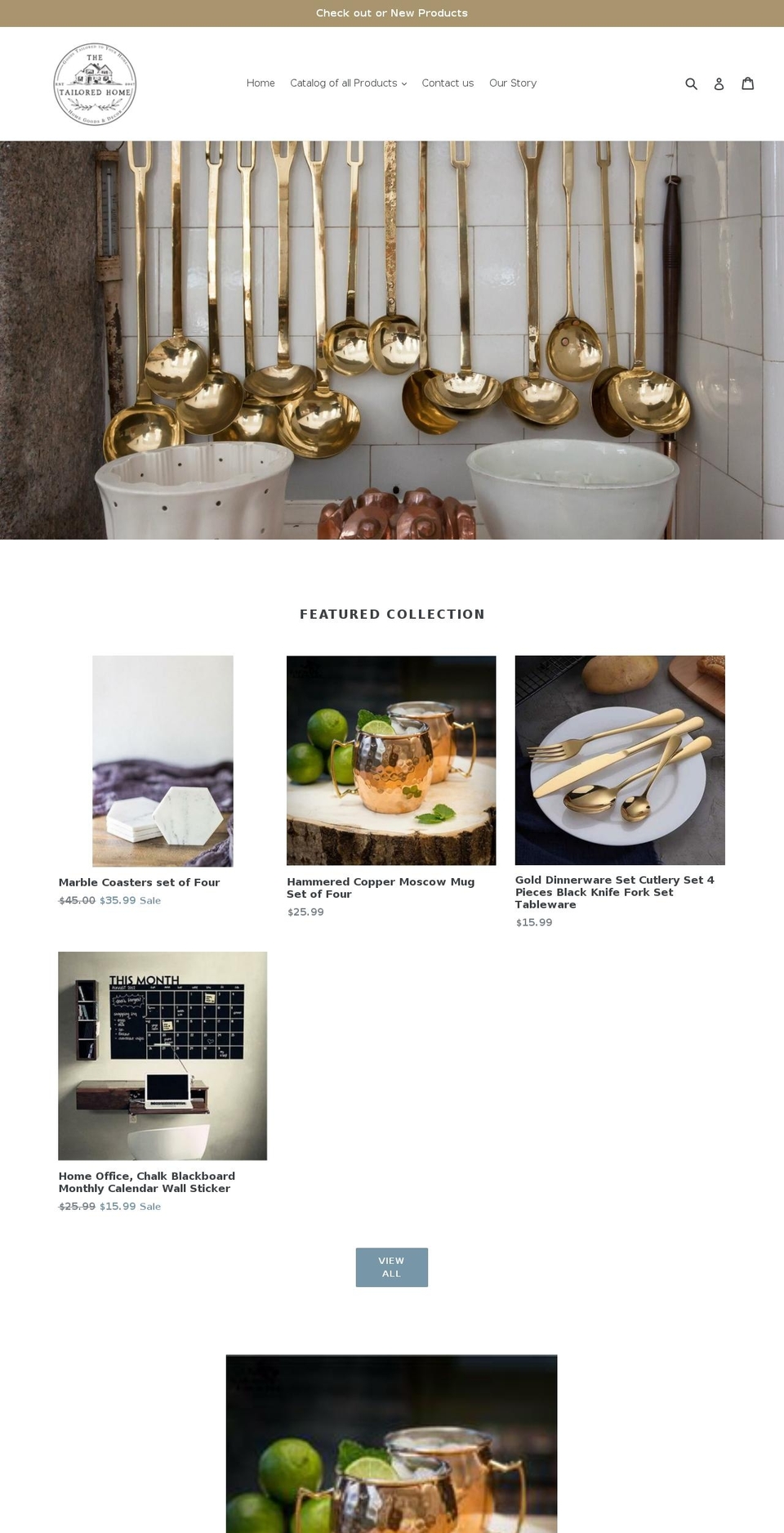 thetotalhomes.com — Shopify storefront screenshot