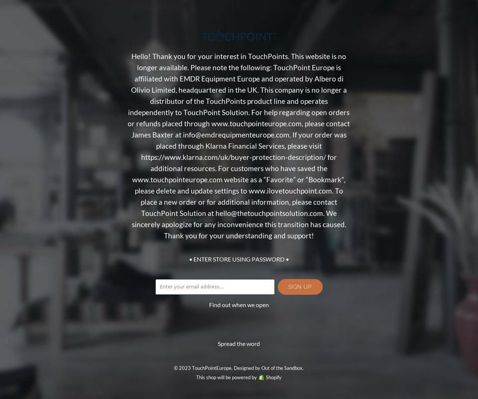 Turbo ( Merged + Boomtrain ) - 9\/11\/17 Shopify theme site example thetouchpointsolutioneurope.com