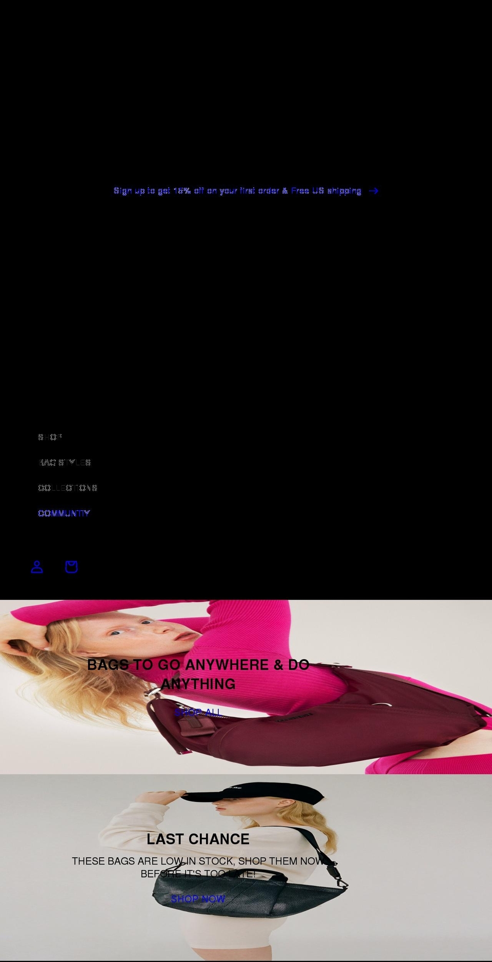 thetranscience.com — Shopify storefront screenshot