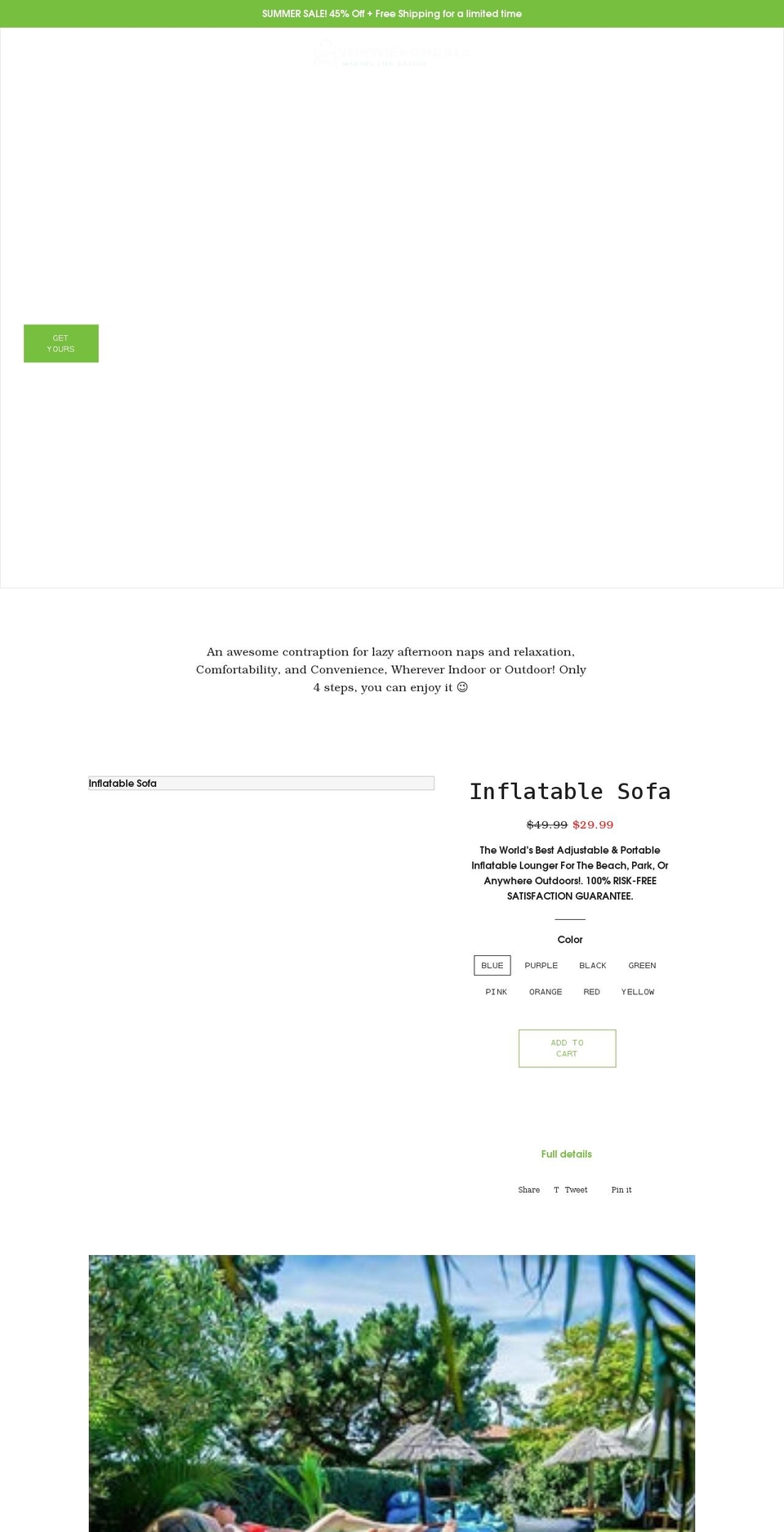 thetrenddeals.com shopify website screenshot