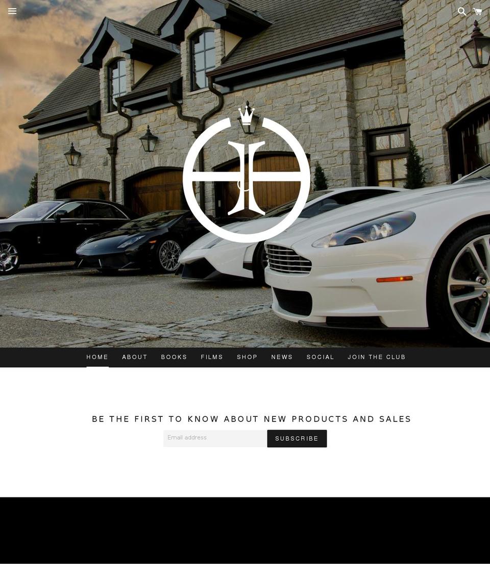 thetrillionairesclub.biz shopify website screenshot