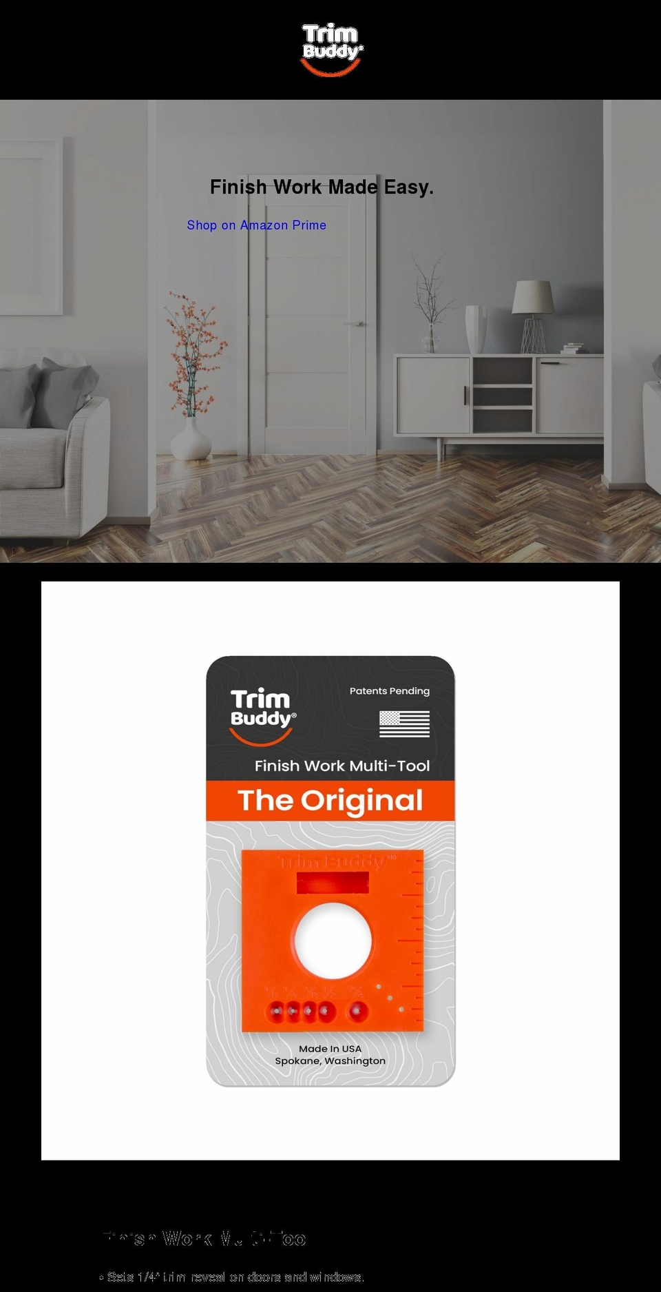 thetrimbuddy.com shopify website screenshot