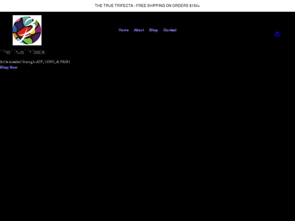 thetruetrifecta.com shopify website screenshot