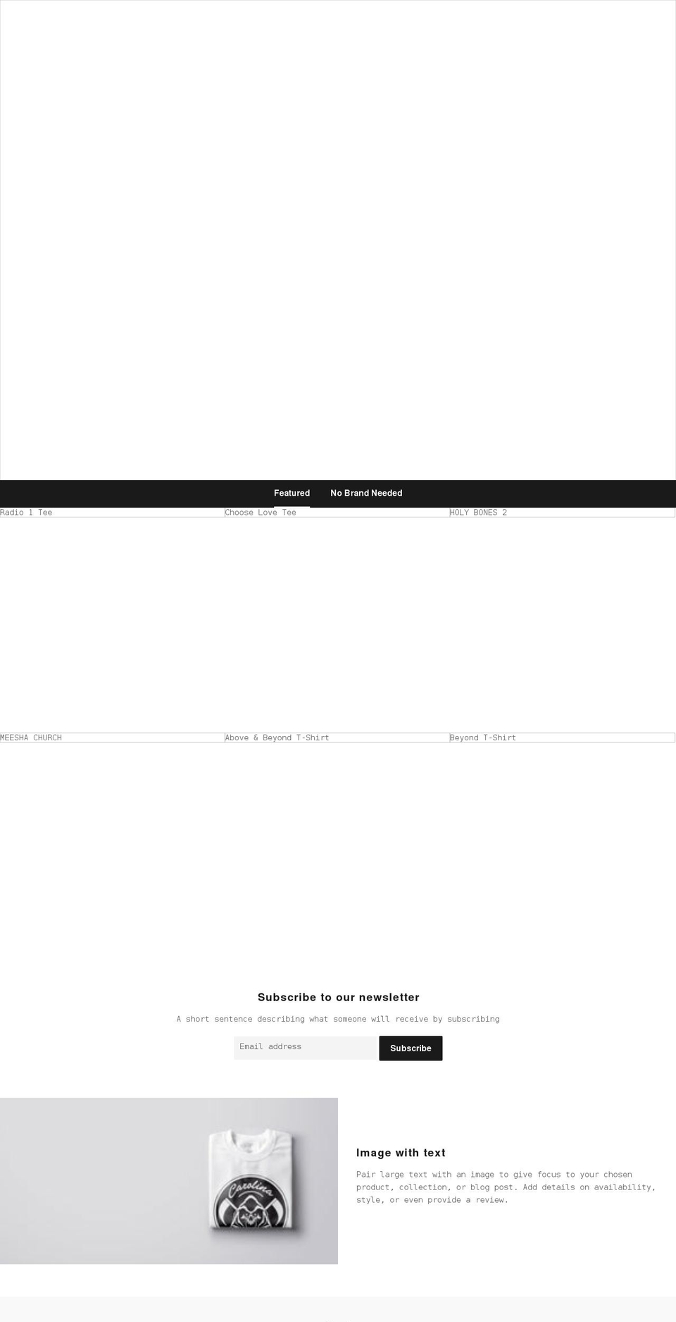 thetshirtproject.co.uk shopify website screenshot