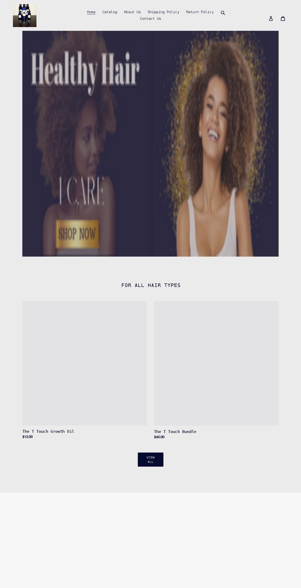 thettouch.com shopify website screenshot