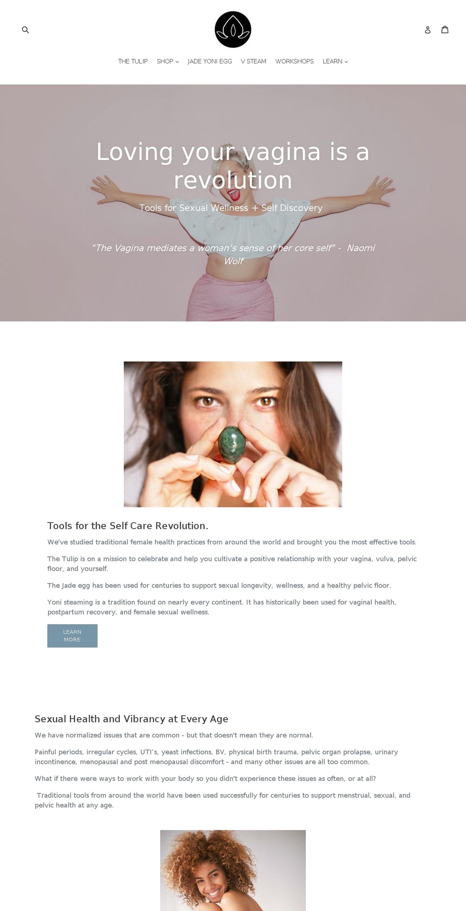 thetulip.co shopify website screenshot