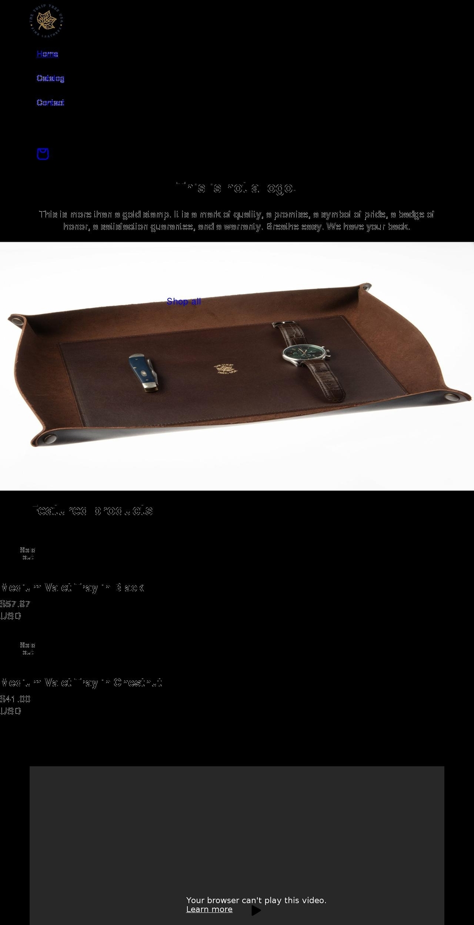 thetuliptreeusa.com shopify website screenshot