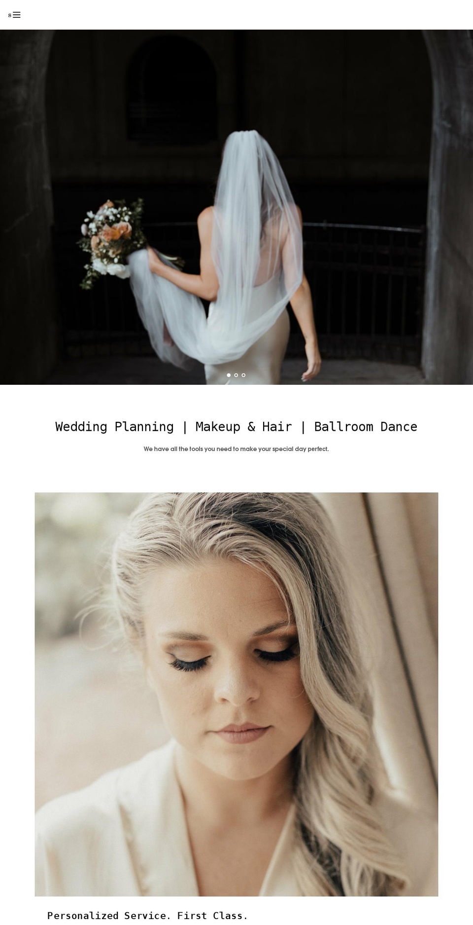 thetulleboxbridal.com — Shopify storefront screenshot