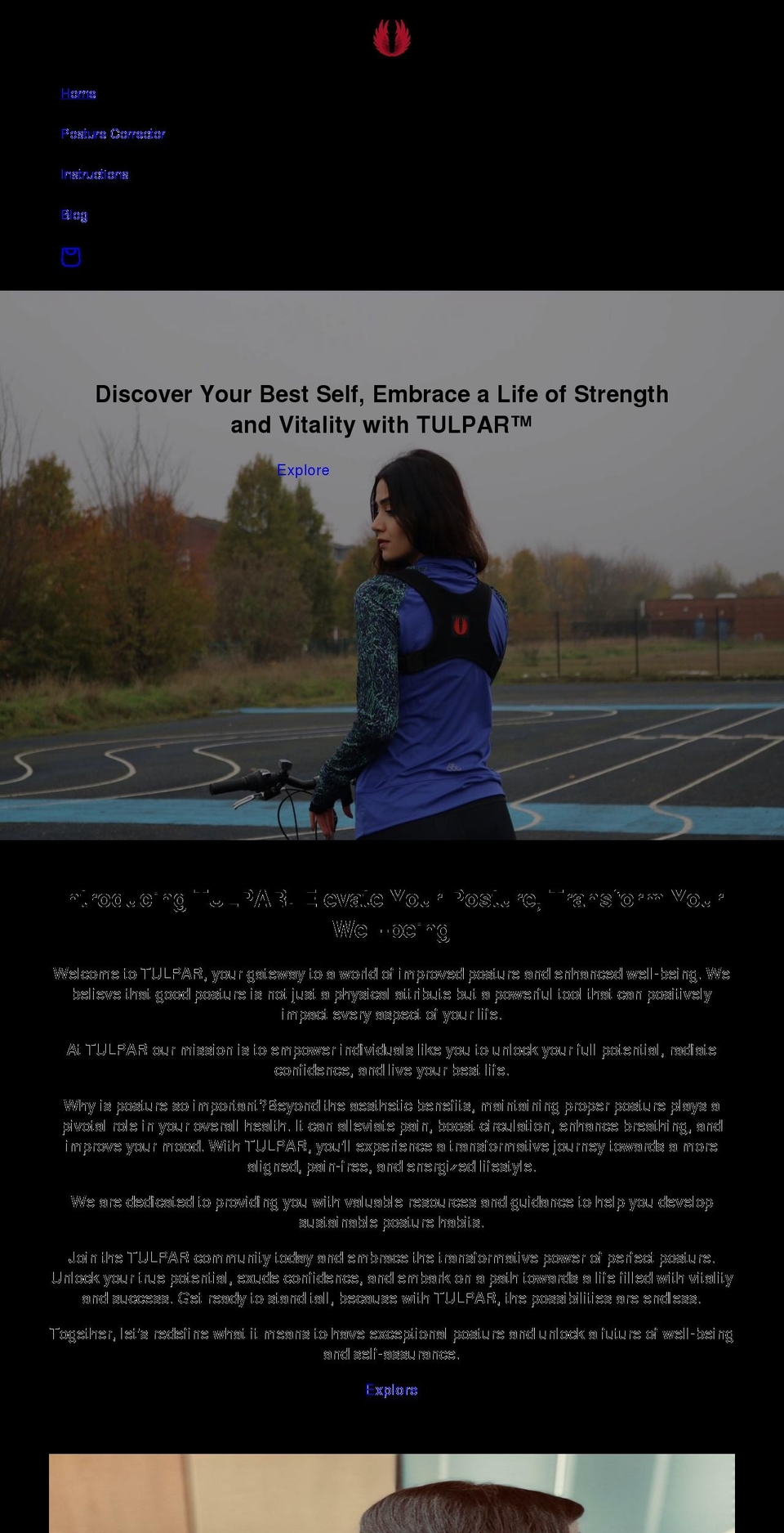 thetulpar.com shopify website screenshot