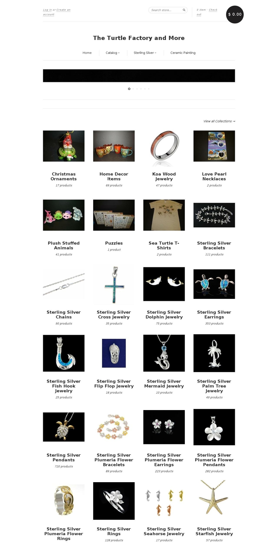 theturtlefactoryandmore.com shopify website screenshot